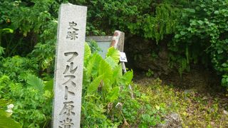 オヤケアカハチの居城跡