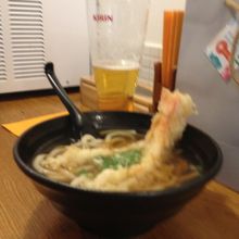 天ぷらうどん　&#8364;18
