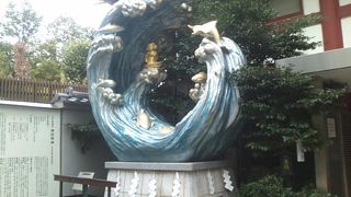 黄金のえびす様が可愛らしかったです