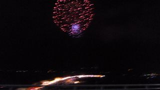 駅から歩いて行ける花火大会♪