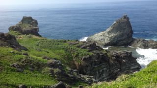 川平湾近くの岬