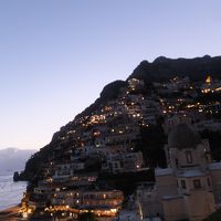 部屋のバルコニーからの夜景