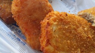 サクサクなパン粉がついた蒲鉾が美味！