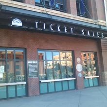 チケット売り場の様子