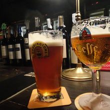 暑い日の終わりは冷えたビール！