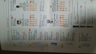 ブティック風の店内