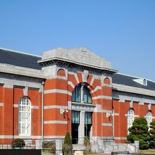 水道記念館は大正3年に建てられたレンガ造りの近代建築