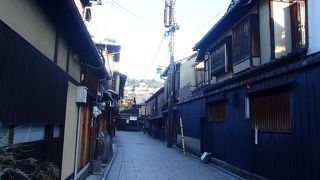 とても風情のある街並みです。