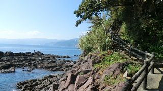 海を眺めながらノンビリ散策