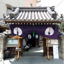 安楽寺（南田辺本通商店街周辺）