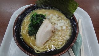 軽井沢行く途中のランチで