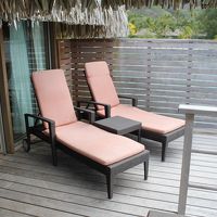 コテージのチェア 夜は満天の星空で流星がたくさん見れました