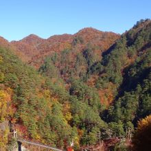 瀬戸合峡の眺め