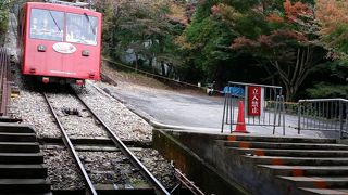 筑波山で紅葉