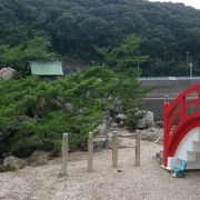 浜名湖と猪鼻湖を結ぶ猪鼻湖神社