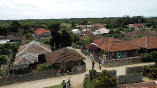 沖縄の集落の原風景。