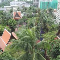 お部屋からのプール