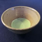 人間国宝が作った茶碗で抹茶