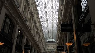 ハーグのショッピングアーケード 