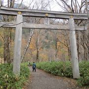 神降地という荘厳な雰囲気です