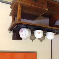 お茶入れも小洒落ています。ほうじ茶と玄米茶