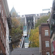 昼間のフニキュレール