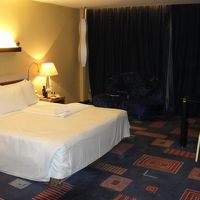 キングベッドは快適