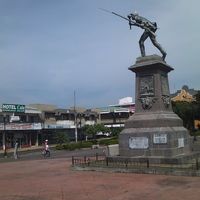 公園との位置関係（画像左下、緑の看板がこの宿です）