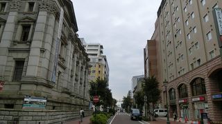 昔は馬車が往来した歴史的な道