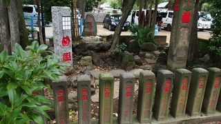 火消しのための供養碑