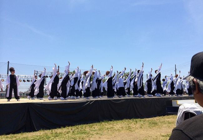 犬山で行われる春の踊りの祭典