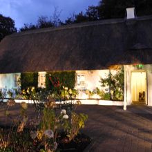 コテージ風の外観