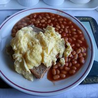 手作りの朝食。あったかい♪