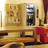 歯ブラシなどは,ロビーの一角にある自動販売機で。