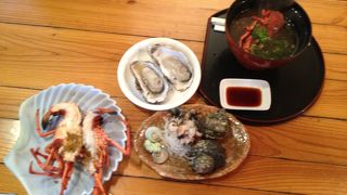 伊勢海老焼きを堪能♪