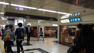 迷路のような地下街の一つ