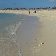 綺麗なビーチでした。