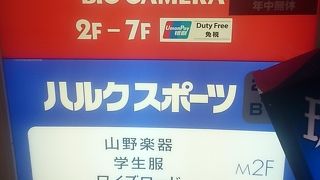 カリヨン橋の向こう側です
