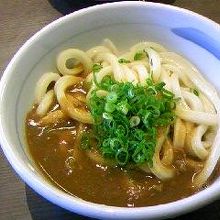 カレーうどんです。