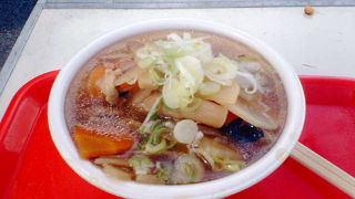 昔ながらのすいとんを味わえます