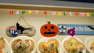 フルーツたっぷりのパンケーキ