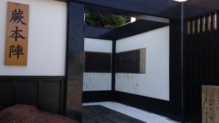 かつての宿場町を偲ばせる