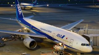 主にANAの機体がたくさん見られます