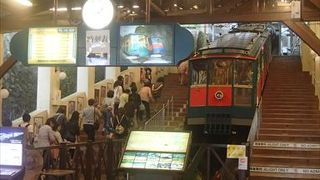 ハイキングで六甲山に登る際に、利用してみてください。また、展望台からの景色を見るにもここのケーブルカーは、最高です。