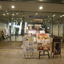 地下街からの出入り口