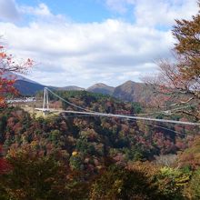 北方側から橋を望む