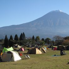 富士山が見えるところは人気なので早めに行った方がいいです