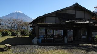 絶景富士山が見られます