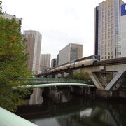 東京モノレールと霞橋