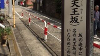 コンクリート舗装の旧坂